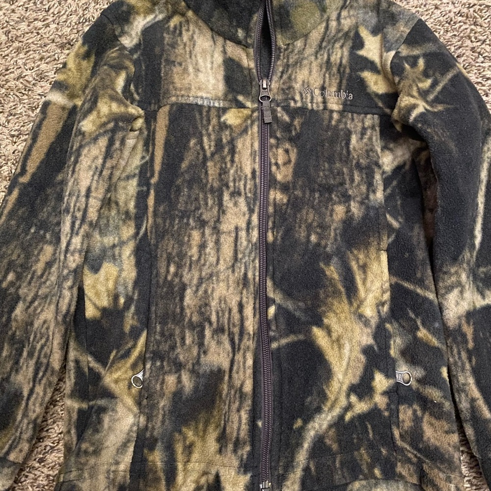 Columbia Woodland Camo Fleece Jacket
